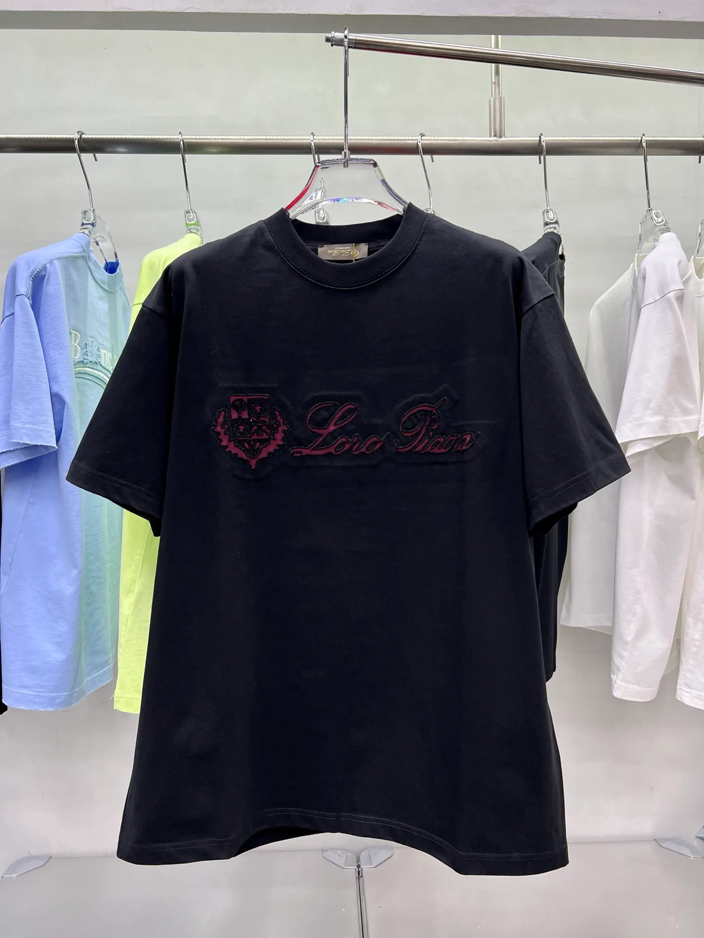 LP 2046 tee Same Style Size：SMLXLXXL ：Black White